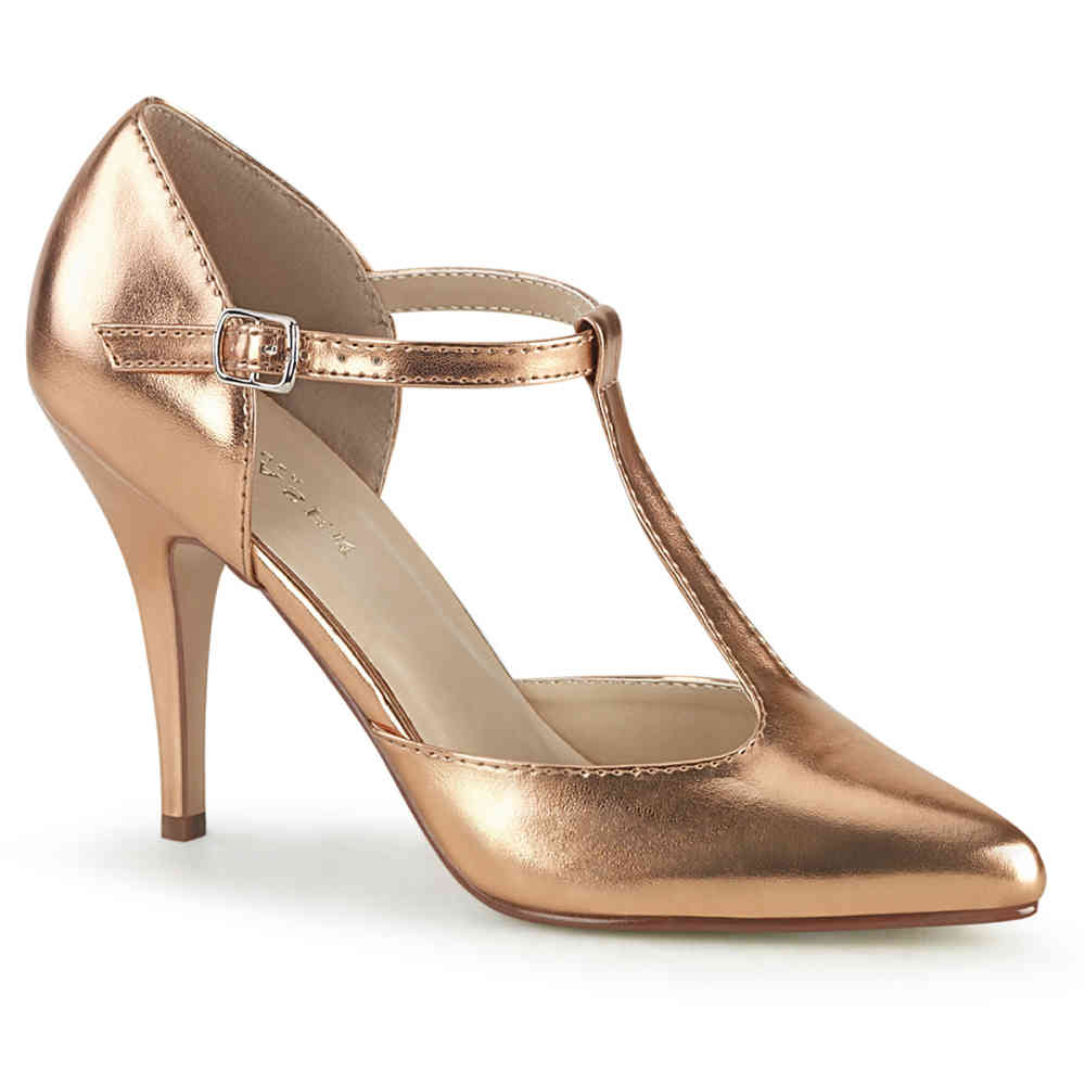 Pleaser - VANITY-415 Talons hauts - Couleur or